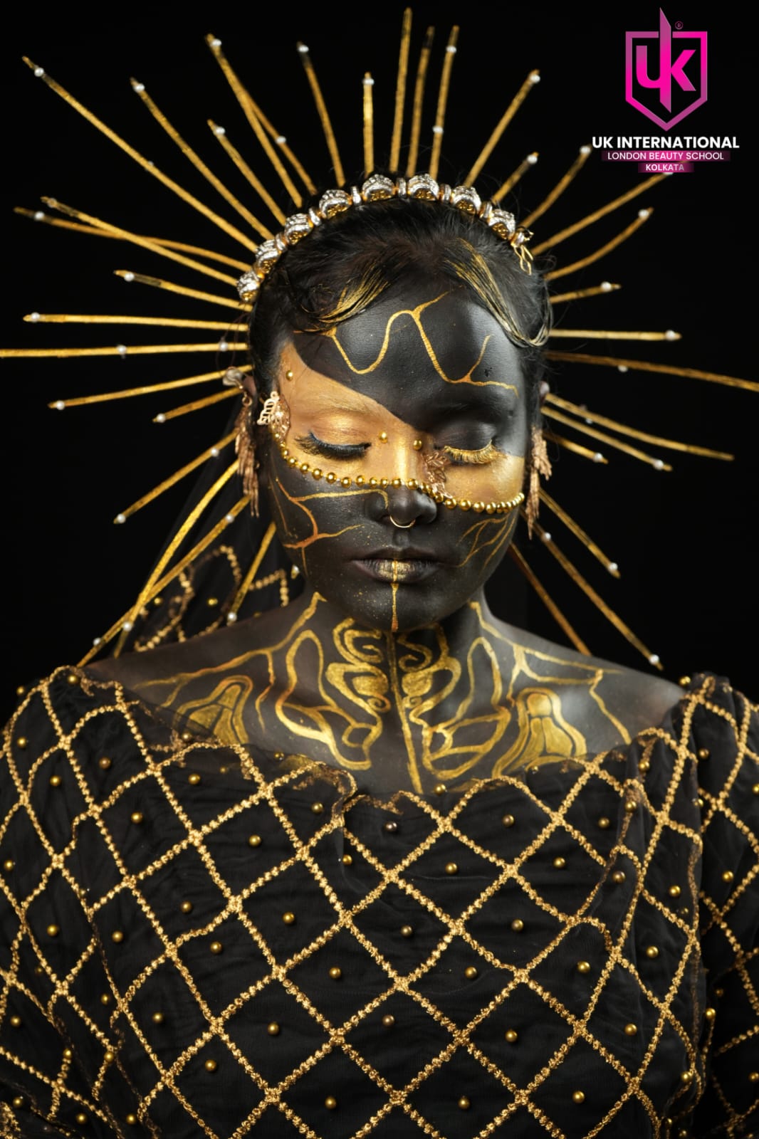 Avantgarde makeup look - Makeup Artist work by Priti's makeover in Kolkata